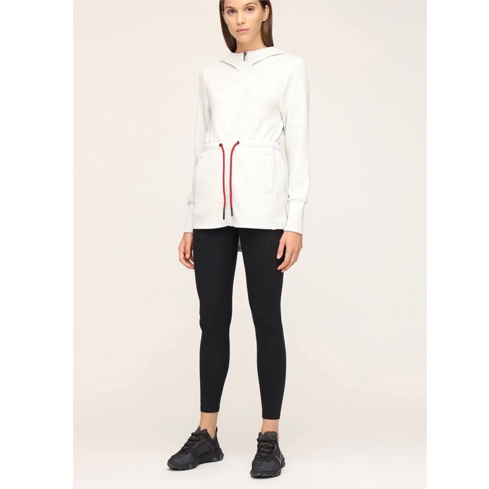 NWT Varley Colby Sweatshirt Hoodie in Grey - Picture 6 of 7